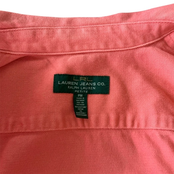 Ralph Lauren Jeans Co. Denim Jacket in Coral Pink - Picture 4 of 4
